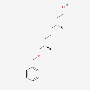 (3R,7S)-8-(Benzyloxy)-3,7-dimethyloctan-1-ol