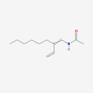 N-(2-Ethenyloct-1-EN-1-YL)acetamide