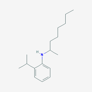 N-(Octan-2-yl)-2-(propan-2-yl)aniline