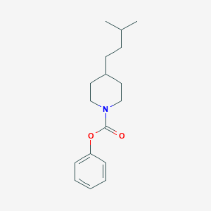 Phenyl 4-(3-methylbutyl)piperidine-1-carboxylate