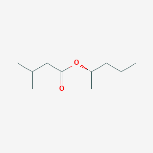 molecular formula C10H20O2 B12591413 (2S)-Pentan-2-yl 3-methylbutanoate CAS No. 597550-02-2