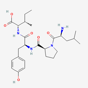 molecular formula C26H40N4O6 B12591448 L-Leucyl-L-prolyl-L-tyrosyl-L-isoleucine CAS No. 628708-63-4