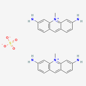 Bis(3,6-diamino-10-methylacridin-10-ium) sulfate