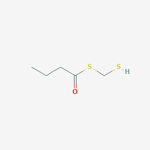 S-(Sulfanylmethyl) butanethioate