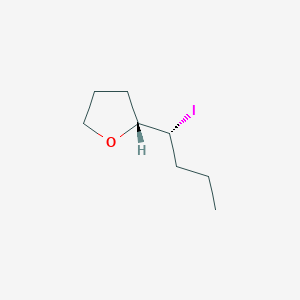 molecular formula C8H15IO B12591500 2beta-[(R)-1-Iodobutyl]tetrahydrofuran CAS No. 651057-14-6