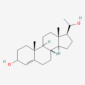 molecular formula C21H34O2 B1259152 Pregn-4-ene-3,20-diol 