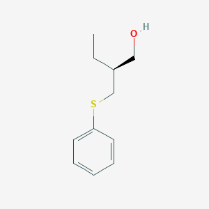 (2S)-2-[(Phenylsulfanyl)methyl]butan-1-ol