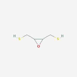 molecular formula C4H8OS2 B12591550 2,3-Oxiranedimethanethiol CAS No. 875834-90-5