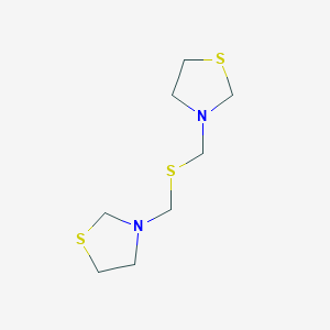 Thiazolidine, 3,3'-[thiobis(methylene)]bis-