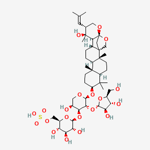 molecular formula C46H74O20S B1259160 Bacopaside I CAS No. 382148-47-2