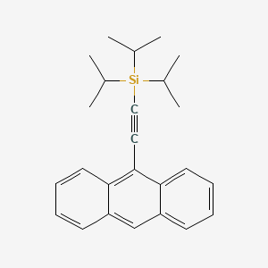 Silane, (9-anthracenylethynyl)tris(1-methylethyl)-