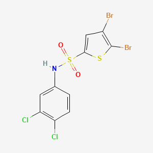 2-Thiophenesulfonamide, 4,5-dibromo-N-(3,4-dichlorophenyl)-