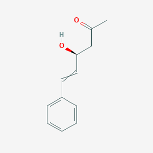 molecular formula C12H14O2 B12591789 (4S)-4-Hydroxy-6-phenylhex-5-en-2-one CAS No. 645401-50-9