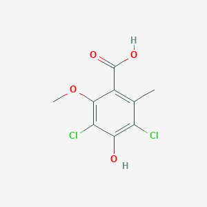 3,5-Dichloro-4-hydroxy-2-methoxy-6-methylbenzoic acid