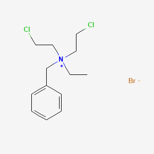 Benzenemethanaminium, N,N-bis(2-chloroethyl)-N-ethyl-, bromide