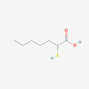 2-Sulfanylheptanoic acid