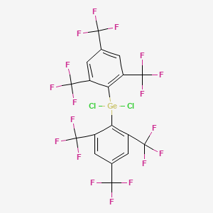 Germane, dichlorobis[2,4,6-tris(trifluoromethyl)phenyl]-