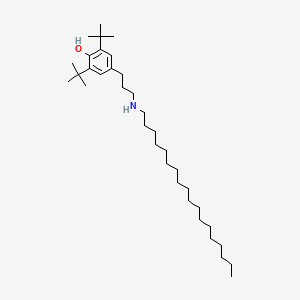 2,6-DI-Tert-butyl-4-[3-(octadecylamino)propyl]phenol