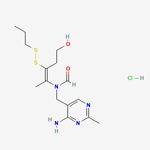 molecular formula C15H25ClN4O2S2 B1259193 Prosultiamine hydrochloride CAS No. 973-99-9