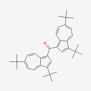 Methanone, bis[3,6-bis(1,1-dimethylethyl)-1-azulenyl]-