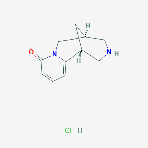 molecular formula C11H15ClN2O B1259198 金雀花碱盐酸盐 CAS No. 6047-01-4