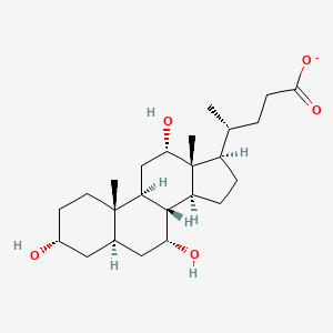 molecular formula C24H39O5- B1259202 Allocholate 
