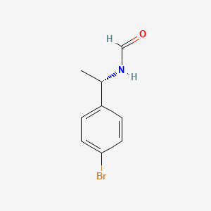 N-[(1S)-1-(4-bromophenyl)ethyl]formamide