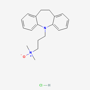 molecular formula C19H25ClN2O B1259206 Imipraminoxide hydrochloride CAS No. 20438-98-6