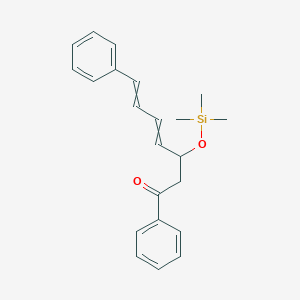 1,7-Diphenyl-3-[(trimethylsilyl)oxy]hepta-4,6-dien-1-one