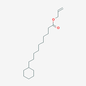 molecular formula C19H34O2 B12592129 prop-2-enyl 10-cyclohexyldecanoate CAS No. 648434-52-0