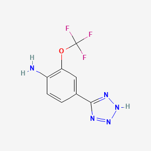 4-(2H-tetrazol-5-yl)-2-(trifluoromethoxy)aniline