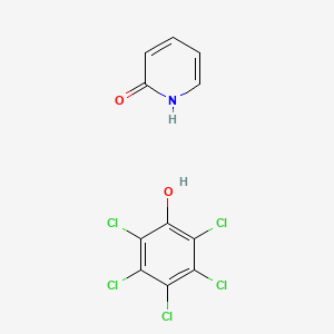 2,3,4,5,6-pentachlorophenol;1H-pyridin-2-one