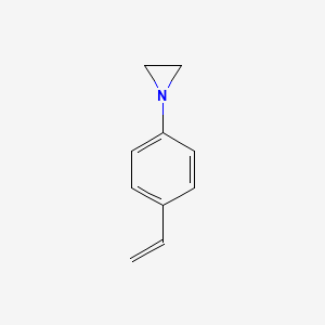 1-(4-Ethenylphenyl)aziridine