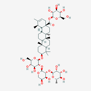 molecular formula C53H86O21 B1259224 番杏苷 L 