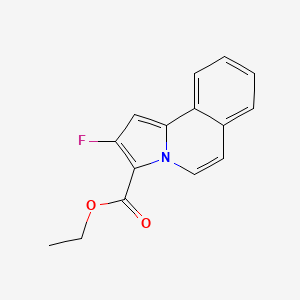 Ethyl 2-fluoropyrrolo[2,1-A]isoquinoline-3-carboxylate