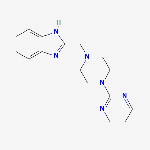 2-(4-Pyrimidin-2-yl-piperazin-1-ylmethyl)-1H-benzoimidazole