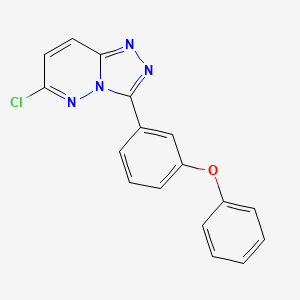 6-Chloro-3-(3-phenoxyphenyl)[1,2,4]triazolo[4,3-b]pyridazine