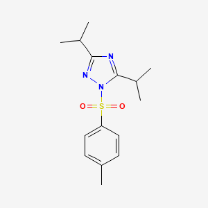 1H-1,2,4-Triazole, 3,5-bis(1-methylethyl)-1-[(4-methylphenyl)sulfonyl]-