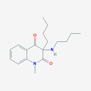 3-Butyl-3-(butylamino)-1-methylquinoline-2,4(1H,3H)-dione