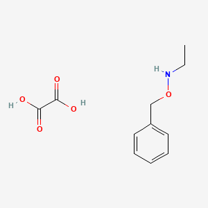 oxalic acid;N-phenylmethoxyethanamine