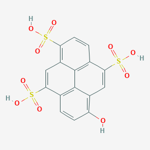 molecular formula C16H10O10S3 B1259246 3-Hydroxy-5,8,10-pyrenetrisulfonic acid 