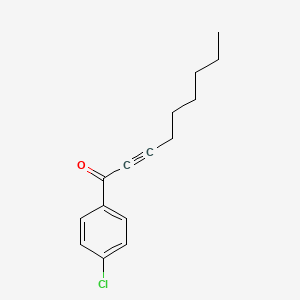 2-Nonyn-1-one, 1-(4-chlorophenyl)-