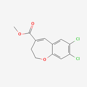 Methyl 7,8-dichloro-2,3-dihydro-1-benzoxepine-4-carboxylate