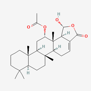 molecular formula C27H40O5 B1259260 Scalarin 