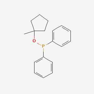 1-Methylcyclopentyl diphenylphosphinite