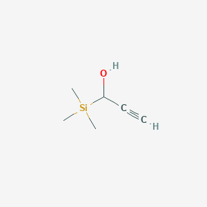 molecular formula C6H12OSi B1259263 1-Trimethylsilylprop-2-yn-1-ol 