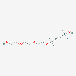 5-{2-[2-(2-Hydroxyethoxy)ethoxy]ethoxy}-2,5-dimethylhex-3-YN-2-OL