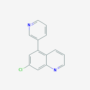 7-Chloro-5-(pyridin-3-yl)quinoline