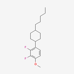 trans-2,3-Difluoro-1-methoxy-4-(4-pentyl-cyclohexyl)-benzene