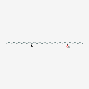 molecular formula C32H66O B12592683 21-Methylhentriacontan-7-OL CAS No. 647025-05-6